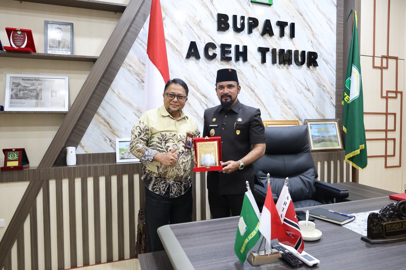 Bicarakan Kelangkaan Pupuk, Bupati Al-Farlaky Panggil Pupuk Indonesia