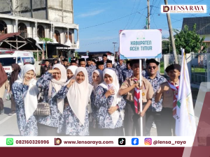 Kafilah Aceh Timur Ikuti Rangkaian Kegiatan Awal MTQ Aceh ke-37 di Pidie Jaya