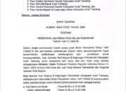 Penyesuaian Jam Kerja ASN Aceh Tamiang Selama Ramadhan 1447 H