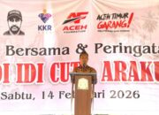 Wakili Wali Nanggroe, Ceulangiek Ajak Masyarakat Rawat Ingatan Tragedi Idi Cut–Arakundoe
