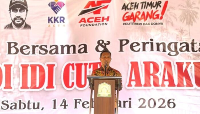 Wakili Wali Nanggroe, Ceulangiek Ajak Masyarakat Rawat Ingatan Tragedi Idi Cut–Arakundoe