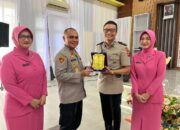 Beberapa PJU Polres Aceh Tamiang Disertijab, Kapolres AKBP Muliadi Pimpin Upacaranya