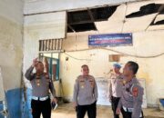 Kondisi Kantor Satlantas dan Klinik Dokkes Polres Aceh Tamiang Pasca Banjir Ditinjau Kapolres