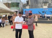 Tandai Berakhirnya Penugasan 3 Gelombang Praja IPDN, Pemkab Aceh Tamiang Gelar Apel Pelepasan