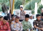 Ground Breaking Masjid Agung, Kapolres Aceh Tamiang Hadiri Dampingi Bupati Armia Fahmi