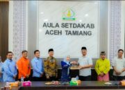 Bupati Armia Fahmi Terima Bantuan Kemanusiaan dari Bupati Serang saat Kunker