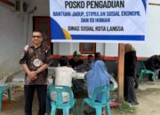 Dinas Sosial Kota Langsa Buka Posko Pengaduan Bantuan Tahap II di Kantor Pos