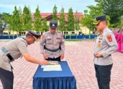 Kapolres AKBP Muliadi Pimpin Upacara Sertijab Para PJU dan Kapolsek Jajaran