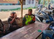 Babinsa Ajak Warga Binaan Jaga Kebersihan dan Ketertiban Lingkungan Via Giat Komsos