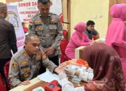 Kapolres AKBP Muliadi: Setetes Darah Kita Sumbangkan Demi Selamatkan Saudara-saidara Kita Yang Membutuhkan