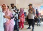 Polsek Seruway Aktif dan Efektif Pam Penyaluran Jadup di Pos Indonesia KCP Seruway