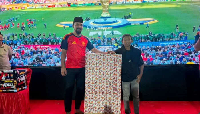 Nobar Final World Cup 2026 di Kediaman Bupati Al-Farlaky Berlangsung Meriah