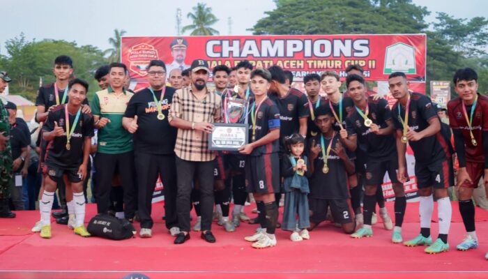 Piala Bupati Aceh Timur Cup II Sukses Digelar, Darul Ihsan Juara Lewat Drama Adu Penalti