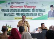 Plt. Sekda Aceh Tamiang Buka Sosialisasi dan Advokasi Akreditasi Perpustakaan Tahun 2026