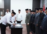 Bupati Armia Fahmi Lantik 13 P2TP dan 17 Pejabat Fungsional Pemkab Aceh Tamiang 