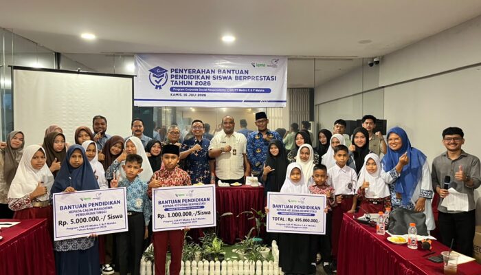 Medco E&P dan BPMA Kembali Salurkan Beasiswa bagi 431 Pelajar Berprestasi di Aceh Timur