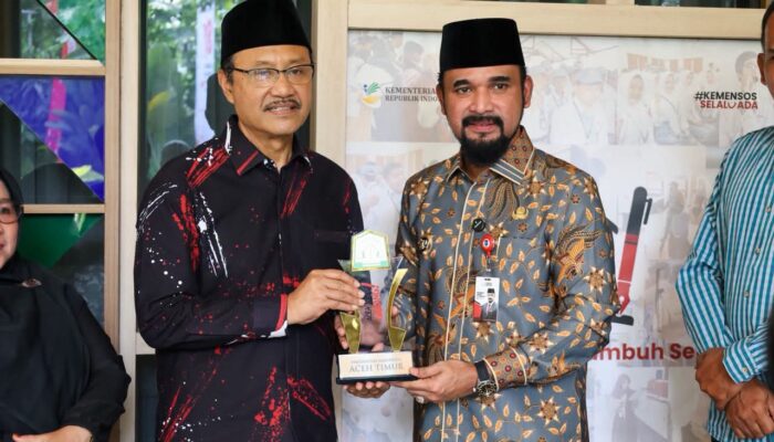 Bupati Al-Farlaky Temui Menteri Sosial, Perjuangkan Jadup Korban Banjir Aceh Timur