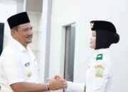 Anggota Paskibraka Nasional Asal Tamiang Pulang Disambut Bupati Armia Fahmi