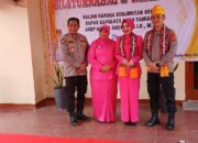 Kapolsek Seruway Sambut Kunker Kapolres Aceh Tamiang di Mapolsek Setempat