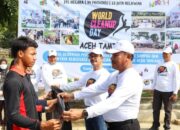 Pemkab Aceh Tamiang Gelar Aksi Bersih Sampah dan Reboisasi Pascabanjir Peringati WCD
