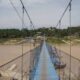 Jembatan Penghubung Bandar Pusaka—Sekerak Kembali Dibangun Pemerintah Pasca Bencana